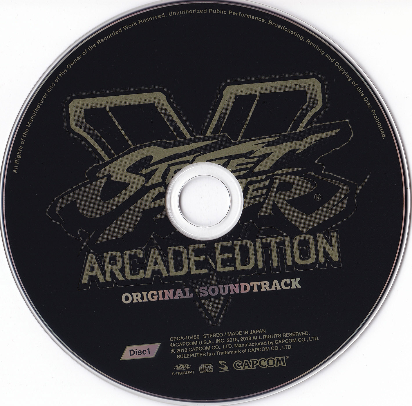 Street Fighter V: Arcade Edition Original Soundtrack (2018) MP3